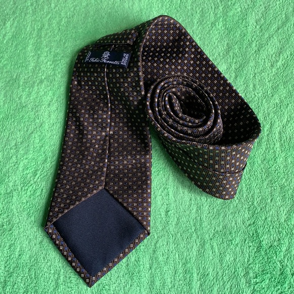 Fabio Ferretti 100% silk tie,hand made in Italy - Picture 3 of 5